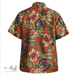 Scottish Bruce Ancient Clan Tartan Hawaiian Shirt - Tropical Old Style Scottish Plaid Tartan Plaid