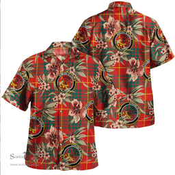 Scottish Cameron Modern 2 Clan Tartan Hawaiian Shirt - Tropical Old Style Scottish Plaid Tartan Plaid