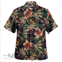 Scottish Cameron of Erracht Modern 2 Clan Tartan Hawaiian Shirt - Tropical Old Style Scottish Plaid Tartan Plaid