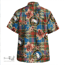 Scottish Bethune Ancient Clan Tartan Hawaiian Shirt - Tropical Old Style Scottish Plaid Tartan Plaid