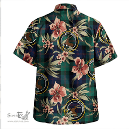 Scottish Blair Modern Clan Tartan Hawaiian Shirt - Tropical Old Style Scottish Plaid Tartan Plaid