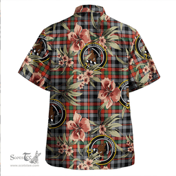 Scottish Borthwick Ancient Clan Tartan Hawaiian Shirt - Tropical Old Style Scottish Plaid Tartan Plaid