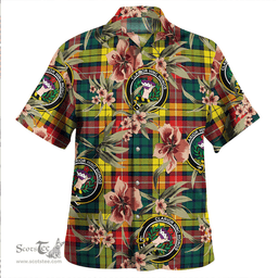 Scottish Buchanan Modern Clan Tartan Hawaiian Shirt - Tropical Old Style Scottish Plaid Tartan Plaid