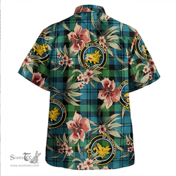 Scottish Campbell of Glenlyon Ancient 2 Clan Tartan Hawaiian Shirt - Tropical Old Style Scottish Plaid Tartan Plaid