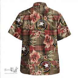 Scottish Blackstock Hunting Weathered Clan Tartan Hawaiian Shirt - Tropical Old Style Scottish Plaid Tartan Plaid
