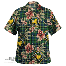 Scottish Campbell of Argyll 1815 Modern 2 Clan Tartan Hawaiian Shirt - Tropical Old Style Scottish Plaid Tartan Plaid