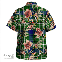 Scottish Blackadder Clan Tartan Hawaiian Shirt - Tropical Old Style Scottish Plaid Tartan Plaid