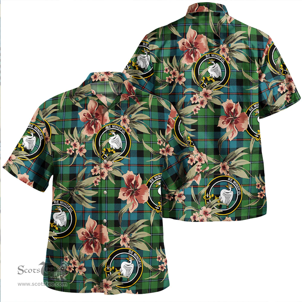 Scottish Campbell of Cawdor Ancient 2 Clan Tartan Hawaiian Shirt - Tropical Old Style Scottish Plaid Tartan Plaid