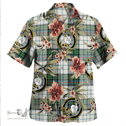 Scottish Campbell of Cawdor Dress Ancient 2 Clan Tartan Hawaiian Shirt - Tropical Old Style Scottish Plaid Tartan Plaid