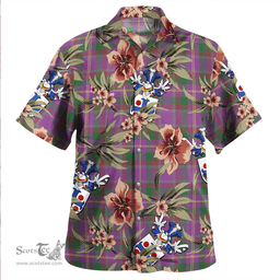 Scottish Belfrage (Belfarge) Ancient Clan Tartan Hawaiian Shirt - Tropical Old Style Scottish Plaid Tartan Plaid