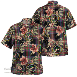 Scottish Braveheart Warrior (Watt #2) Ancient Clan Tartan Hawaiian Shirt - Tropical Old Style Scottish Plaid Tartan Plaid