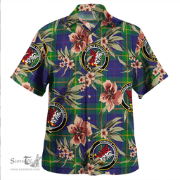 Scottish Boyle Clan Tartan Hawaiian Shirt - Tropical Old Style Scottish Plaid Tartan Plaid