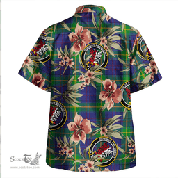 Scottish Boyle Clan Tartan Hawaiian Shirt - Tropical Old Style Scottish Plaid Tartan Plaid