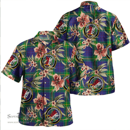 Scottish Boyle Clan Tartan Hawaiian Shirt - Tropical Old Style Scottish Plaid Tartan Plaid