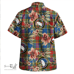 Scottish Bethune Modern Clan Tartan Hawaiian Shirt - Tropical Old Style Scottish Plaid Tartan Plaid