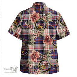 Scottish Cameron of Erracht Dress #2 Modern 2 Clan Tartan Hawaiian Shirt - Tropical Old Style Scottish Plaid Tartan Plaid