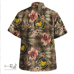 Scottish Campbell Marquis of Lorne Weathered 2 Clan Tartan Hawaiian Shirt - Tropical Old Style Scottish Plaid Tartan Plaid