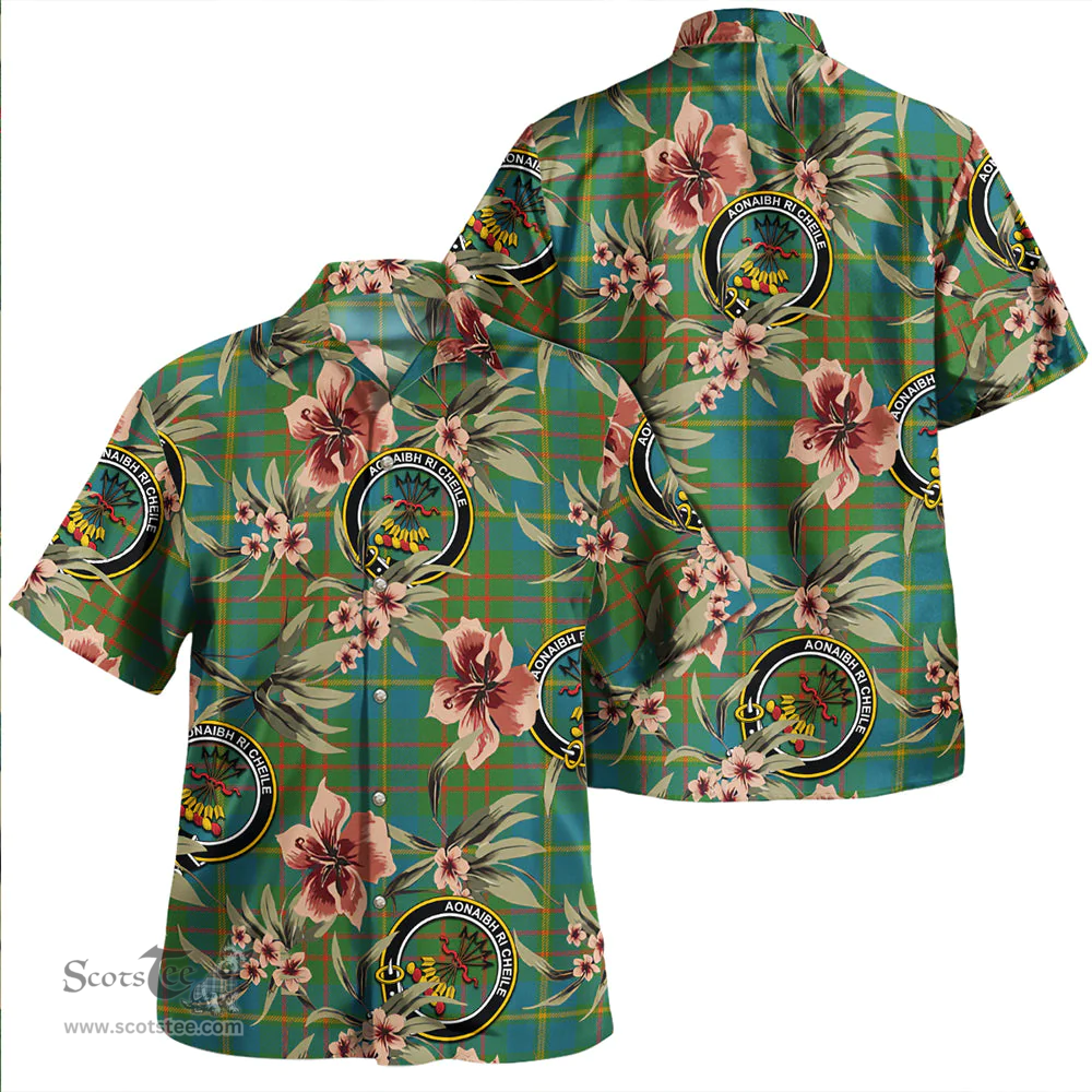 Scottish Cameron of Lochiel Hunting Ancient 2 Clan Tartan Hawaiian Shirt - Tropical Old Style Scottish Plaid Tartan Plaid