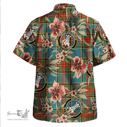 Scottish Beaton Ancient Clan Tartan Hawaiian Shirt - Tropical Old Style Scottish Plaid Tartan Plaid