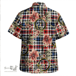 Scottish Bell Border (Bell Southern Bell) Modern Clan Tartan Hawaiian Shirt - Tropical Old Style Scottish Plaid Tartan Plaid