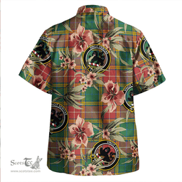 Scottish Baxter of Balgavies Ancient Clan Tartan Hawaiian Shirt - Tropical Old Style Scottish Plaid Tartan Plaid