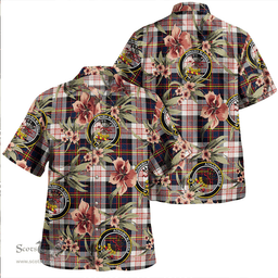 Scottish Cameron of Erracht Dress Modern 2 Clan Tartan Hawaiian Shirt - Tropical Old Style Scottish Plaid Tartan Plaid