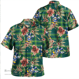 Scottish Blackwood Modern Clan Tartan Hawaiian Shirt - Tropical Old Style Scottish Plaid Tartan Plaid