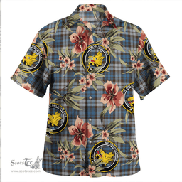Scottish Campbell of Inveraray Modern 2 Clan Tartan Hawaiian Shirt - Tropical Old Style Scottish Plaid Tartan Plaid
