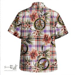 Scottish Boswell Dress Ancient Clan Tartan Hawaiian Shirt - Tropical Old Style Scottish Plaid Tartan Plaid