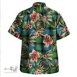 Scottish Blair Ancient Clan Tartan Hawaiian Shirt - Tropical Old Style Scottish Plaid Tartan Plaid