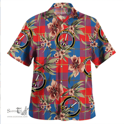 Scottish Blane Clan Tartan Hawaiian Shirt - Tropical Old Style Scottish Plaid Tartan Plaid