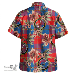 Scottish Blane Clan Tartan Hawaiian Shirt - Tropical Old Style Scottish Plaid Tartan Plaid