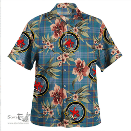 Scottish Dempster Ancient Clan Tartan Hawaiian Shirt - Tropical Old Style Scottish Plaid Tartan Plaid