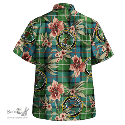 Scottish Davidson of Tulloch Ancient Clan Tartan Hawaiian Shirt - Tropical Old Style Scottish Plaid Tartan Plaid