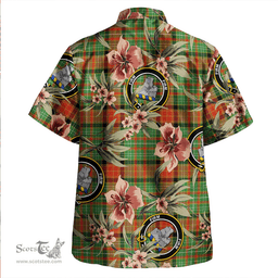 Scottish Dalrymple of Castleton #2 Ancient Clan Tartan Hawaiian Shirt - Tropical Old Style Scottish Plaid Tartan Plaid