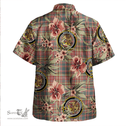 Scottish Drummond of Strathallan Clan Tartan Hawaiian Shirt - Tropical Old Style Scottish Plaid Tartan Plaid