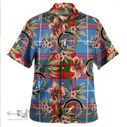 Scottish Dalmahoy Clan Tartan Hawaiian Shirt - Tropical Old Style Scottish Plaid Tartan Plaid