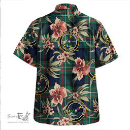 Scottish Ferguson Modern Clan Tartan Hawaiian Shirt - Tropical Old Style Scottish Plaid Tartan Plaid