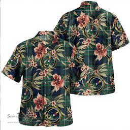 Scottish Ferguson Modern Clan Tartan Hawaiian Shirt - Tropical Old Style Scottish Plaid Tartan Plaid