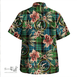 Scottish Fletcher Family Ancient Clan Tartan Hawaiian Shirt - Tropical Old Style Scottish Plaid Tartan Plaid