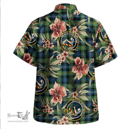 Scottish Dyce Modern Clan Tartan Hawaiian Shirt - Tropical Old Style Scottish Plaid Tartan Plaid