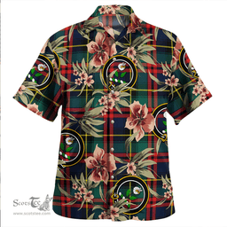 Scottish Deas Modern Clan Tartan Hawaiian Shirt - Tropical Old Style Scottish Plaid Tartan Plaid