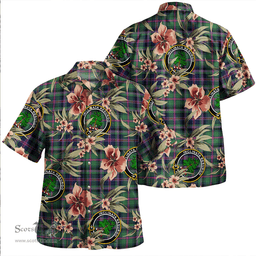 Scottish Cooper Modern Clan Tartan Hawaiian Shirt - Tropical Old Style Scottish Plaid Tartan Plaid