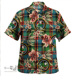 Scottish Deas Ancient Clan Tartan Hawaiian Shirt - Tropical Old Style Scottish Plaid Tartan Plaid
