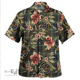 Scottish Forbes of Druinnor Modern Clan Tartan Hawaiian Shirt - Tropical Old Style Scottish Plaid Tartan Plaid