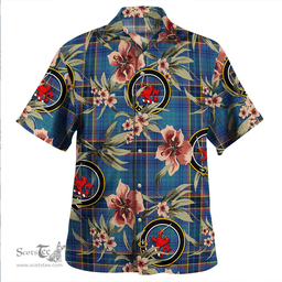 Scottish Dempster Modern Clan Tartan Hawaiian Shirt - Tropical Old Style Scottish Plaid Tartan Plaid