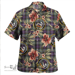 Scottish Dyce Weathered Clan Tartan Hawaiian Shirt - Tropical Old Style Scottish Plaid Tartan Plaid