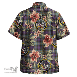 Scottish Dyce Weathered Clan Tartan Hawaiian Shirt - Tropical Old Style Scottish Plaid Tartan Plaid