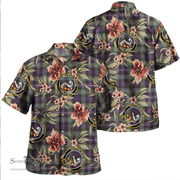 Scottish Dyce Weathered Clan Tartan Hawaiian Shirt - Tropical Old Style Scottish Plaid Tartan Plaid