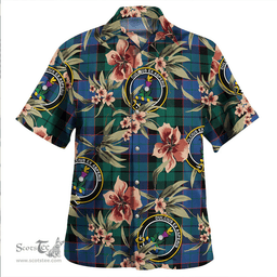 Scottish Ferguson of Balquhidder Modern Clan Tartan Hawaiian Shirt - Tropical Old Style Scottish Plaid Tartan Plaid